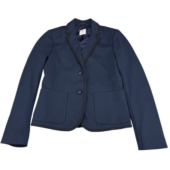 GAP The Academy Ponte Blazer Navy Uniform Size 2 - Picture 3 of 8